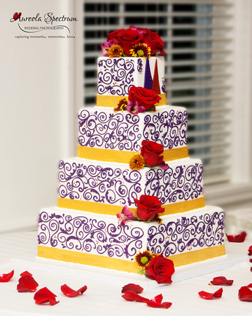 Designer wedding cake in Greensboro, NC